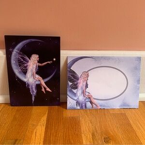 Fairy Moon Greeting Card Sustainable Artisan Card